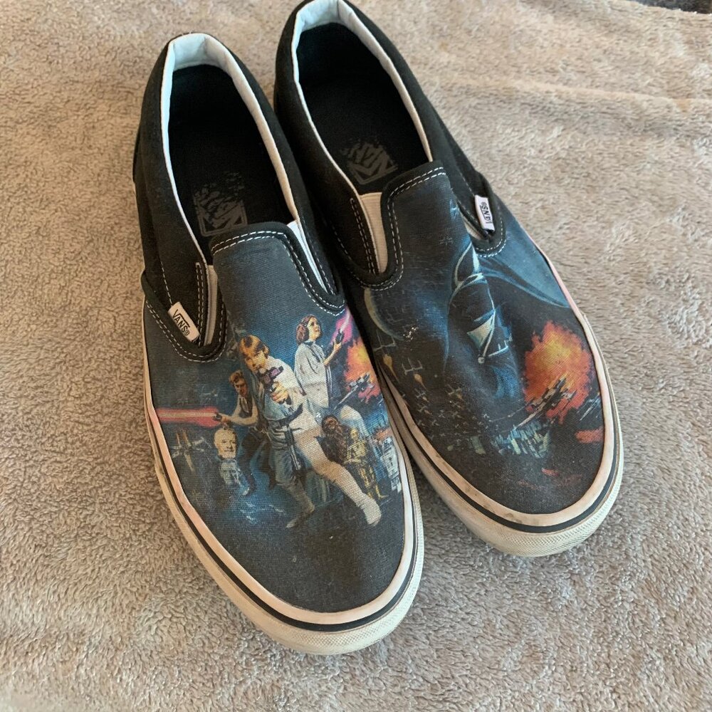 Star Wars x Vans Men's Slip On Size 10